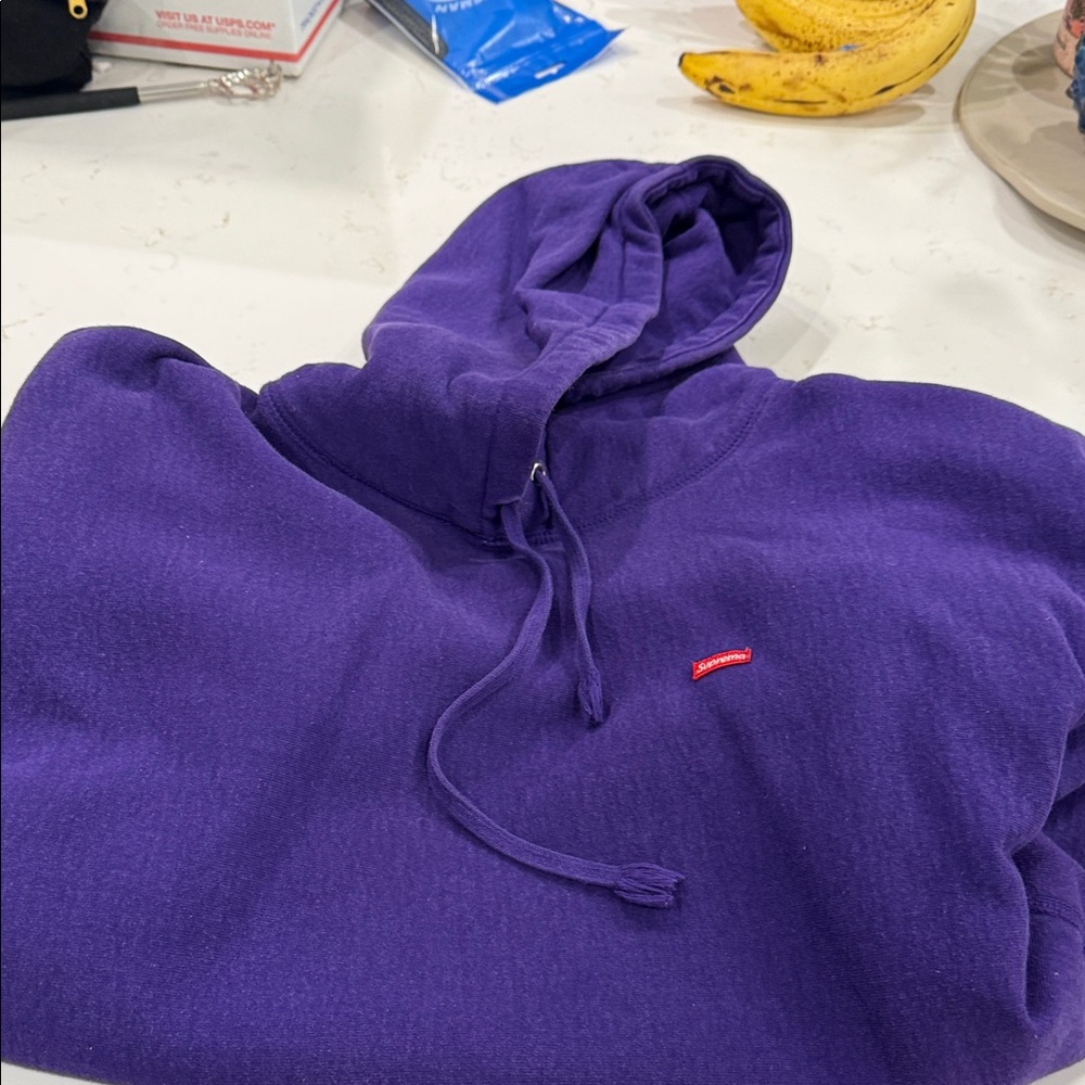 Supreme Purple Hoodie